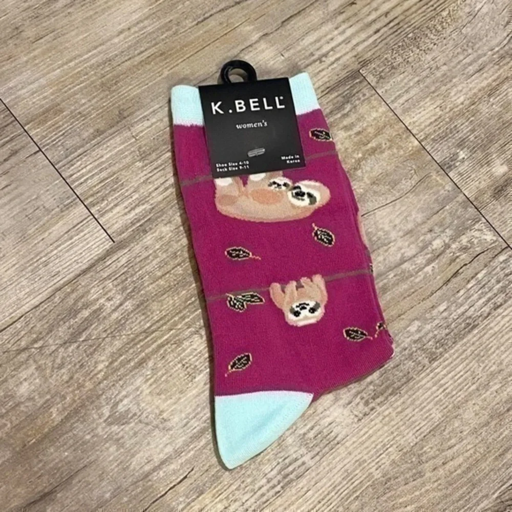 Sloth Print Socks